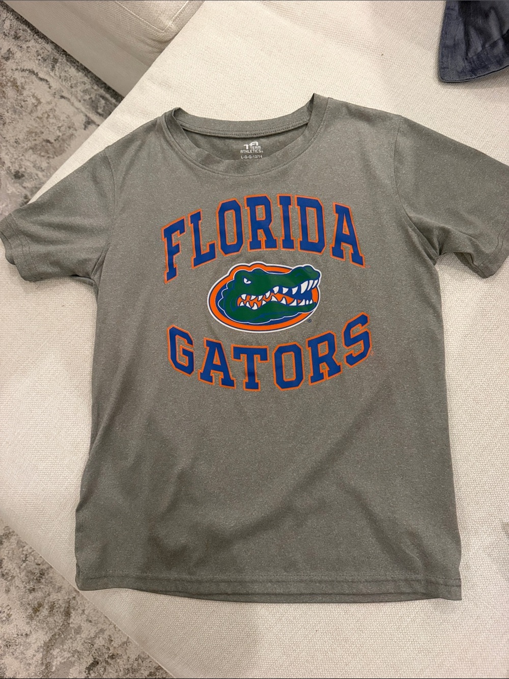 Florida Gators Kids Short Sleeve Tee - Gray size large